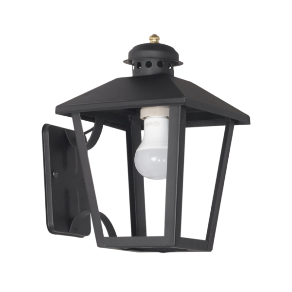 Farol de hierro colonial trapecio - Ferrolux