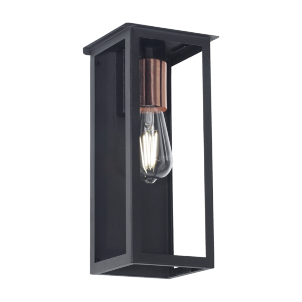 Farol Novara de hierro para pared (chico) - Ferrolux