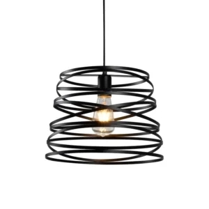 Colgante Twist Negro