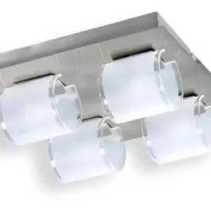 Aplique Isa de 4 luces