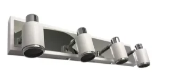 Aplique Julita de 4 luces Blanco