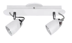 Aplique Konus Blanco de 2 luces
