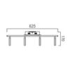 Aplique Led Mona de 4 luces - Image 2