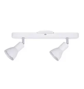 Aplique Promo Spot Blanco de 2 luces