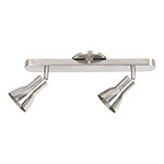 Aplique Promo Spot Plateado de 2 luces