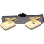 Aplique Led Toilette de 2 luces