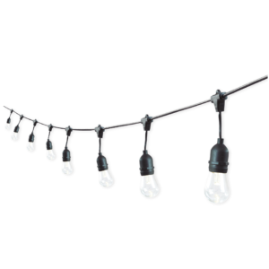 Guirnalda LED RGB + W Con Lámparas Integradas y Control Remoto