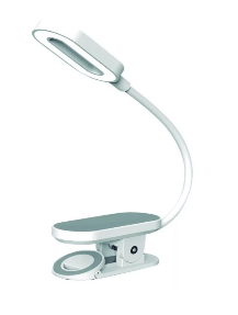 Lampara De Escritorio Led Autónoma Con Pinza 3W