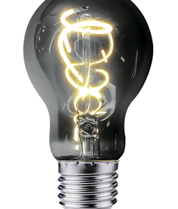 Lampara Filamento Led Smoked - A60 - E27 - 4W - TBCin