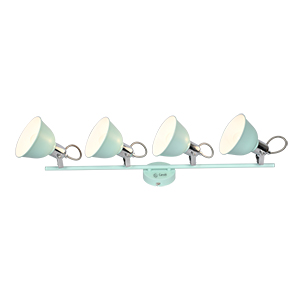 Aplique Lenora Verde 4 Luces