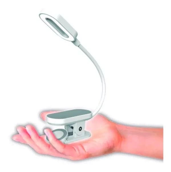 Lampara De Escritorio Led Autónoma Con Pinza 3W - Image 2