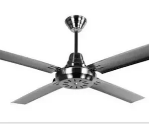 Ventilador de techo acero c/ 4 palas metalicas