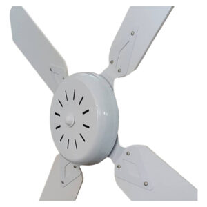 Ventilador De Techo 4 Palas Madera Laqueada Blanco