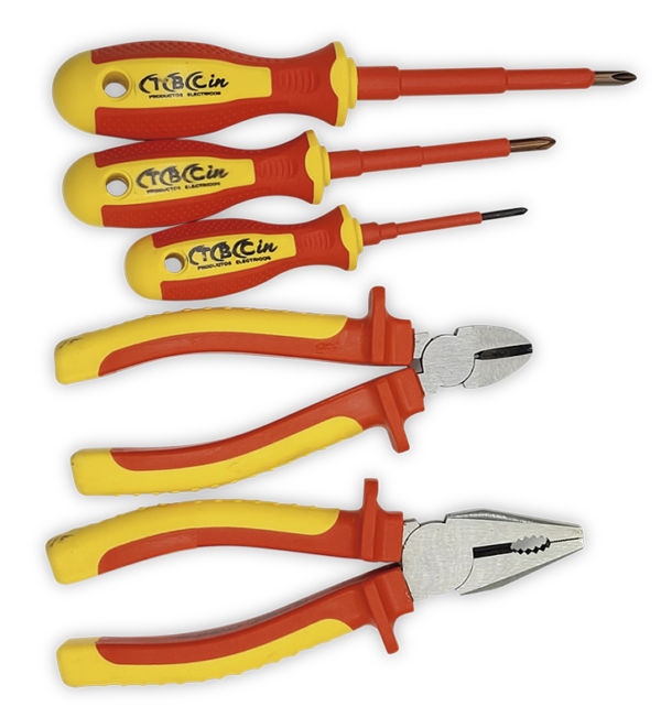 Kit De 5 Herramientas Aisladas 1000v TBCin