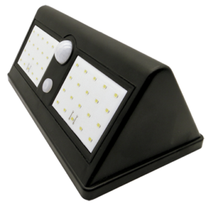 Luminaria Led De Exterior Para Pared Autónomo Solar 9w Luz Dia
