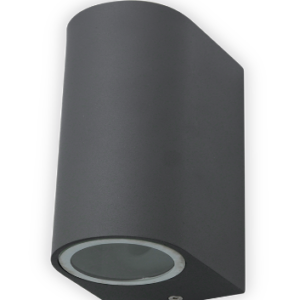 Luminaria Exterior De Aplicar Bidireccional Para Dicroica 2XGU10 - TBCin