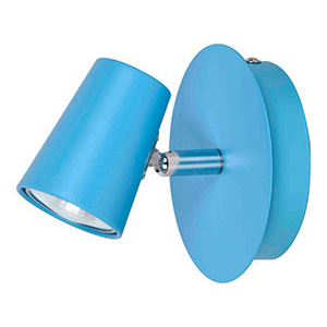 Aplique spot Sonata Azul de 1 luz
