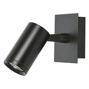 Aplique spot Tempano Negro De 1 Luz