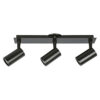 Aplique spot Tempano Negro De 3 luces