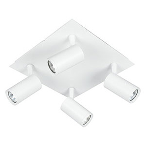 Aplique spot Tempano Blanco De 4 luces