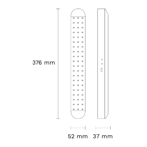 Luz De Emergencia Portatil y Para Colgar 60 LEDs. Autonomia10 hs. - Image 4