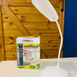 Lampara De Escritorio Led Autónoma Con Base 3W