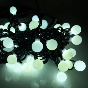 Guirnalda Bulbo LED Decorativa Color Blanco Frio NRV