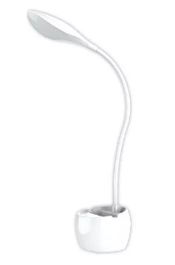 Lampara De Escritorio Led Autónoma Con Base Portalapiz - 9w