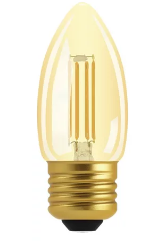 Lámpara Led Filamento Velita Dimerizable Ambar - 4,5w - E27 - Osram/Ledvance