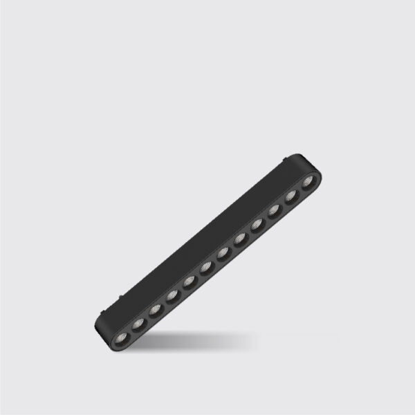 Skyline Modulo Focal Dimerizable - Color Negro - 22cm - 12W - Macroled