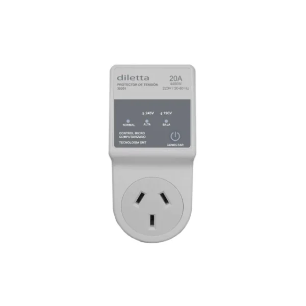 Protector de tensión Diletta 4400w - Apto Inverter y calderas - 20A - DIEHL - Image 2