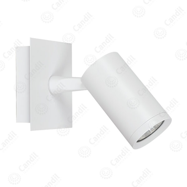 Aplique spot Tempano Blanco De 1 Luz