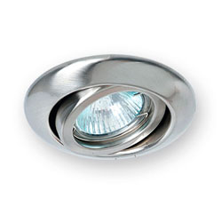 Spot Embutido Curva Acero Orientable - GU10 - Candil