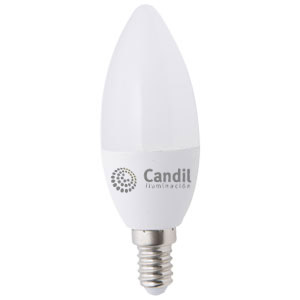 Lampara Led Velita- 5w - E14 - Luz Calida - Candil