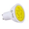 Lampara Led Dicroica Color Amarillo GU10 - 4,5w - Candil