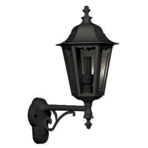 Farol Venezia - 10031- 6 Caras -  Color Negro - E27 - Fuinyter