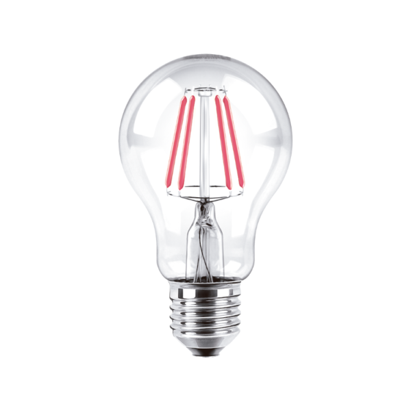 Lampara Bulbo Led De Filamento Deco Color - 4w - E27 - Color de la luz Rojo - Macroled
