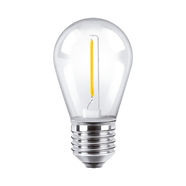 Lampara Bulbo Led De Filamento Deco Color - 1w - E27 - Color de la luz Amarillo - Macroled