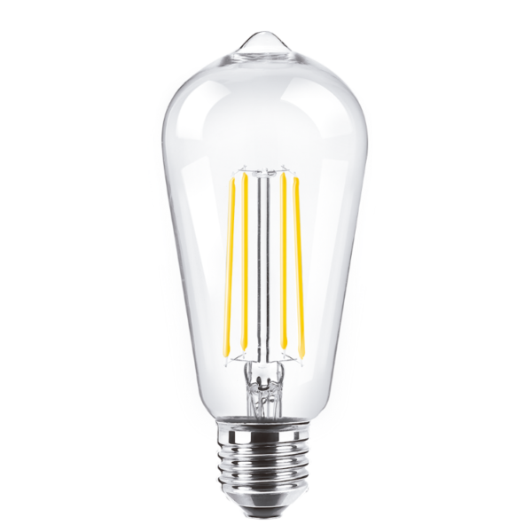 Lampara De Filamentos Vintage ST19 - 8W - E27 - Dimerizable - Luz Calida - Macroled