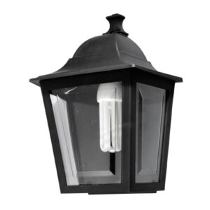 Farol Siena II - 10403 - 4 Caras -  Color Negro - E27 - Fuinyter