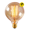 Lampara Filamento Dimerizable G125 - Luz Calida - E27 - 25w - Novalucce