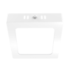 Plafon Led Cuadrado - Color Blanco - 6w - Luz Calida - Macroled