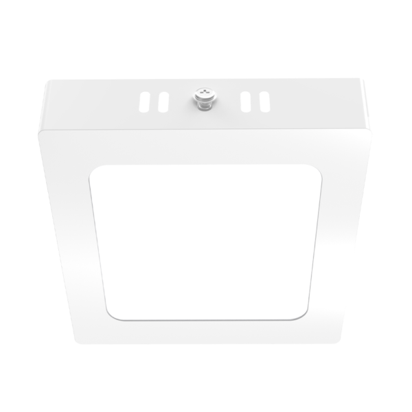 Plafon Led Cuadrado - Color Blanco - 6w - Luz Calida - Macroled
