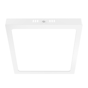 Plafon Led Cuadrado - Color Blanco - 18w - Luz Calida - Macroled