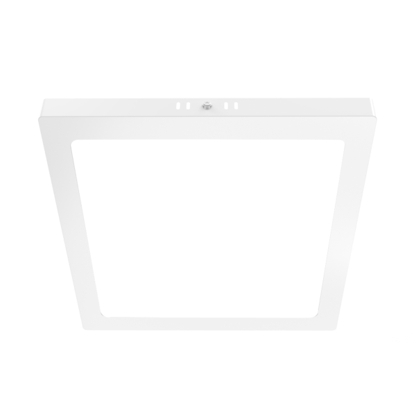 Plafon Led De Cuadrado - Color Blanco - 24w - Luz Calida - Macroled