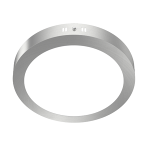 Plafon Led Redondo - Color Platil - 18w - Luz Calida - Macroled