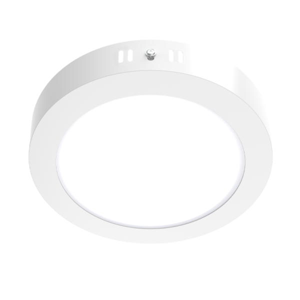 Plafon Led De Redondo - Color Blanco - 12w - Luz Calida - Macroled