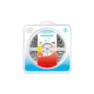 Tira Led 5050 Color Rojo - IP45 - 5 Metros - Macroled