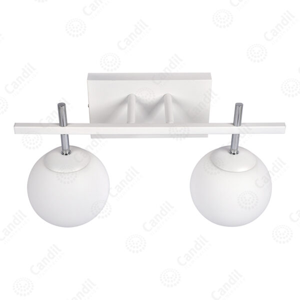 Aplique Fiore 2xG9 Blanco Mate - Candil