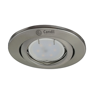 Embutido Werner Color Niquel Mate - GU10 - Candil